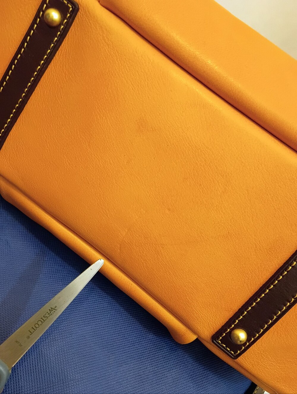 Dooney & Bourke Florentine Leather Satchel with Tassel - Picture 2 of 15
